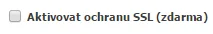 Aktivace ochrany SSL v administraci Eshop-rychle.cz