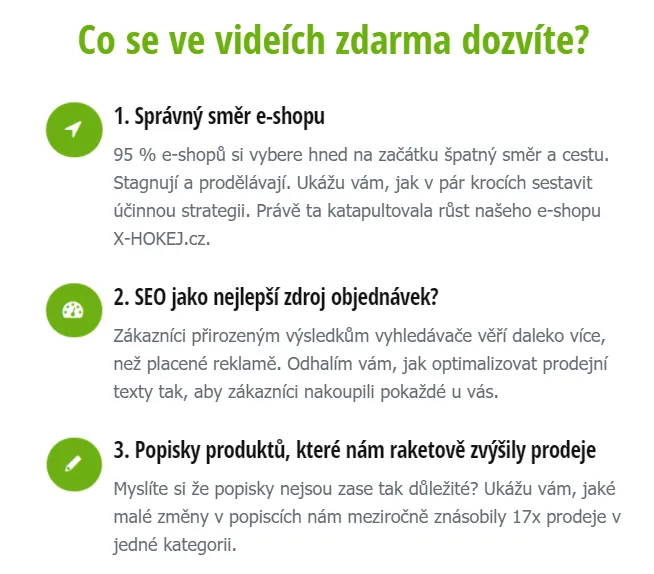 Obsah videí zdarma - Eshoprestart