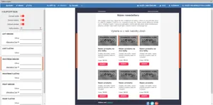 Detail třísloupcového bloku - newsletter Eshop-rychle