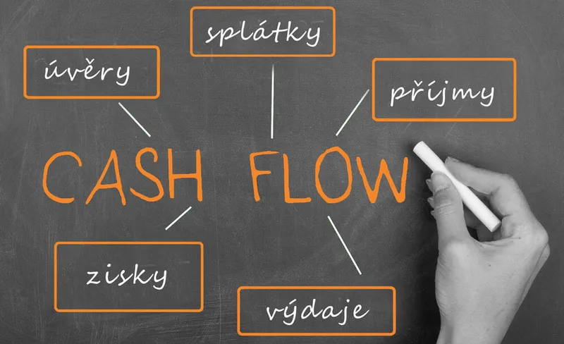 eshop cash flow graf