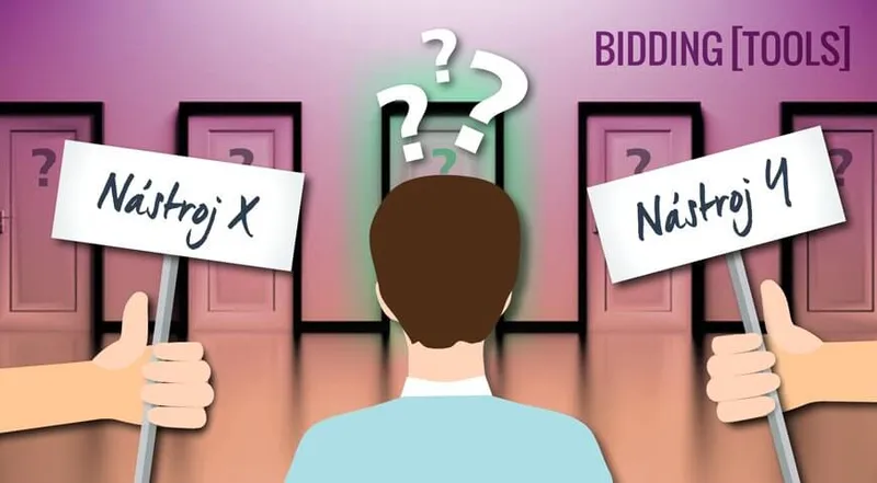 Volba nástroje na bidování