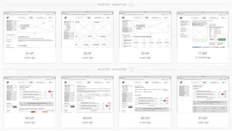 Wireframes