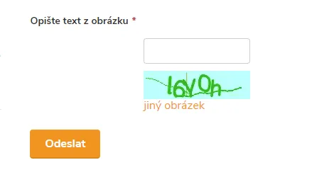 Úprava CAPTCHA